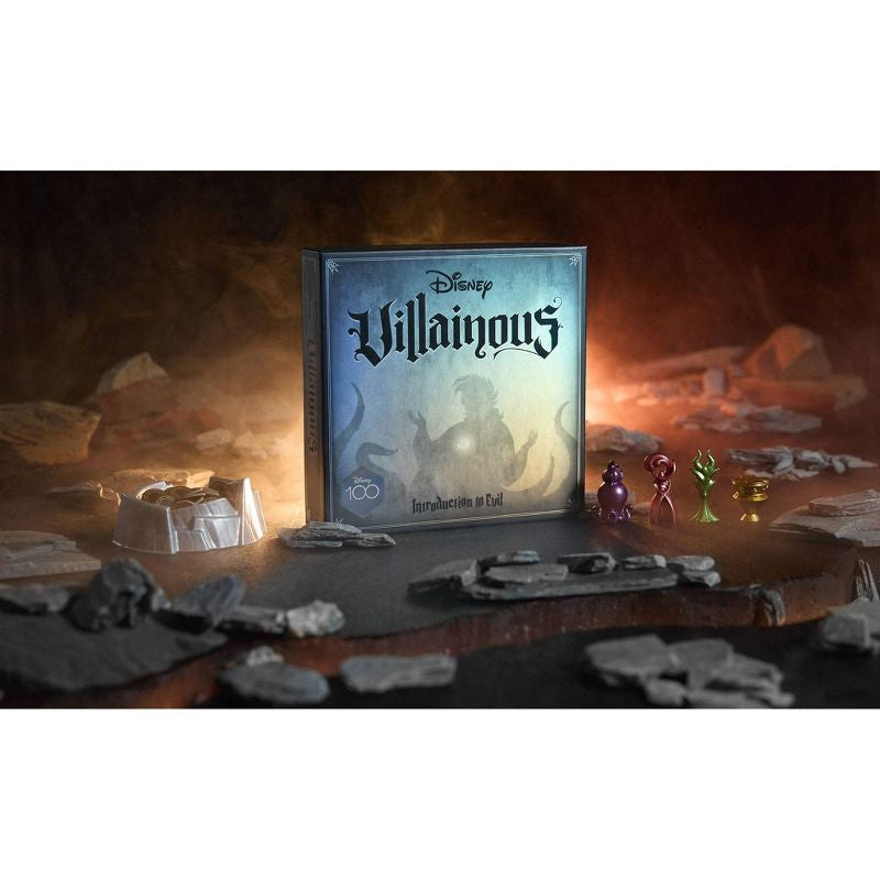 Ravensburger Disney Villainous: Introducción al juego de mesa Evil Disney 100 Edition