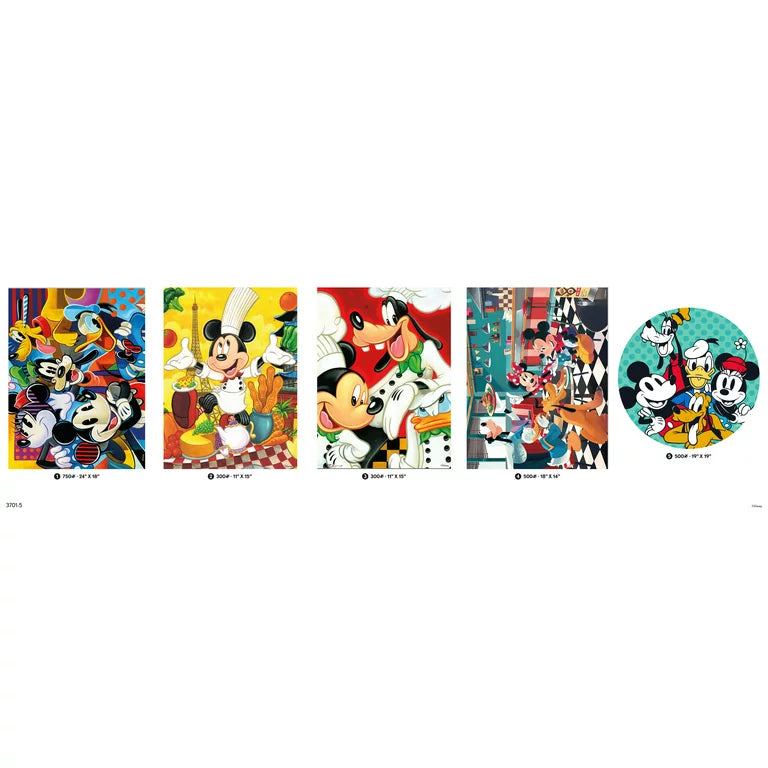 Rompecabezas de enclavamiento de Disney Multipack 5 en 1 de Ceaco