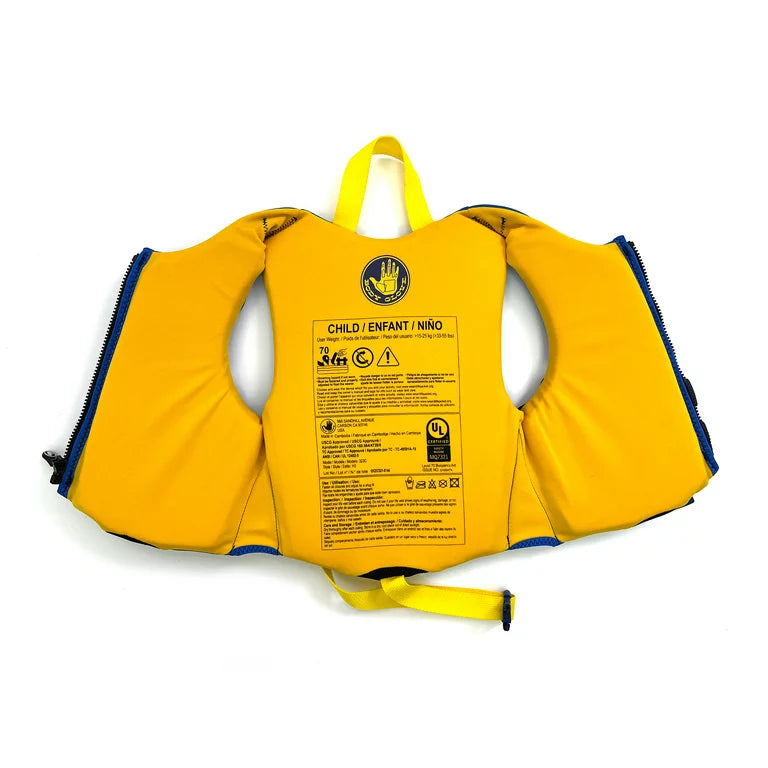 Body Glove Child Boy Evoprene PFD, chaleco salvavidas, (masculino, azul)