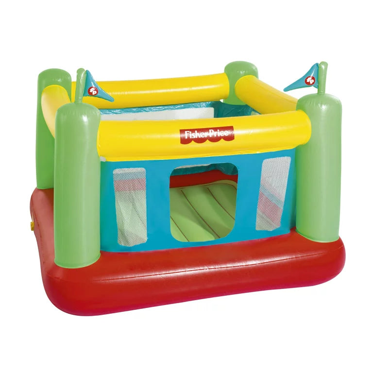 Fisher Price 69'' x 68'' x 53'' Bouncesational Indoor Bouncer con bomba incorporada
