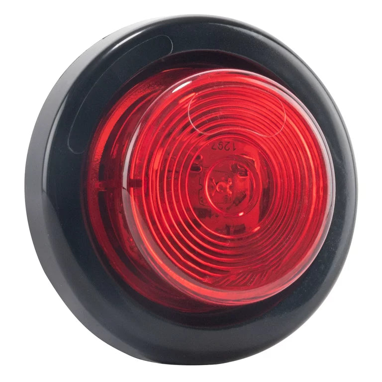 Hopkins Towing Solutions 2 pulgadas de espacio libre LED redondo y luz de marcador lateral, rojo