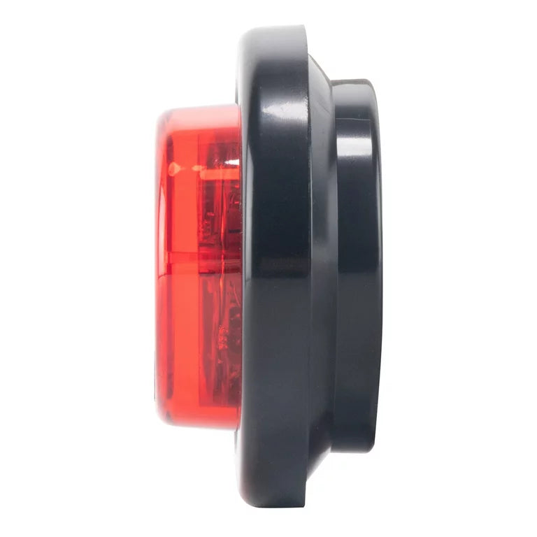 Hopkins Towing Solutions 2 pulgadas de espacio libre LED redondo y luz de marcador lateral, rojo