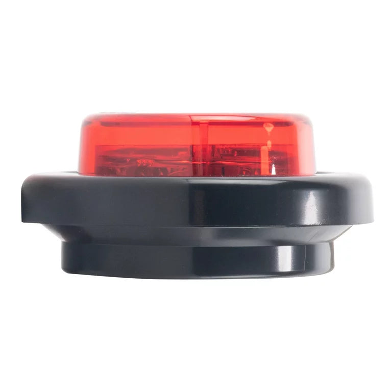 Hopkins Towing Solutions 2 pulgadas de espacio libre LED redondo y luz de marcador lateral, rojo
