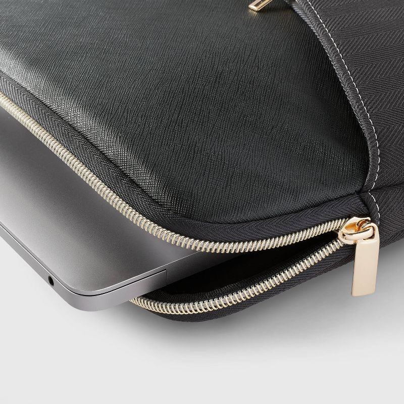 Funda para portátil de 14" - heyday™ Negro/Oro