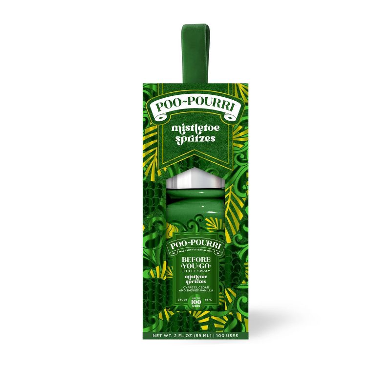Mistletoe Spritzes 2oz Before-You-Go Toilet Spray - Poo-Pourri