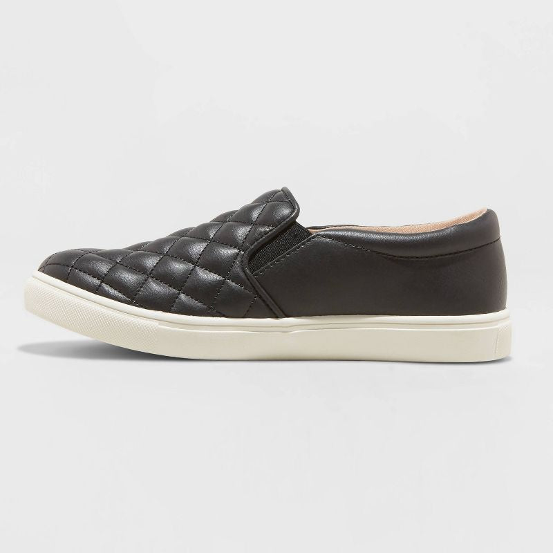 Tennis Reese para mujer con plantilla de espuma viscoelástica - A New Day™ Negro