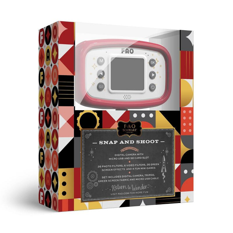 Cámara de vídeo FAO Schwarz Creator Kit con trípode