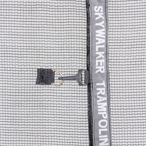Trampolín Skywalker Epic Series 15' Trampolín rectangular con almohadilla de doble resorte - Negro/Gris