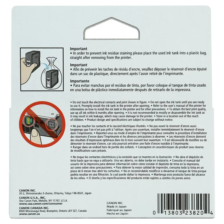 Tinta Canon PGI-1200, negra
