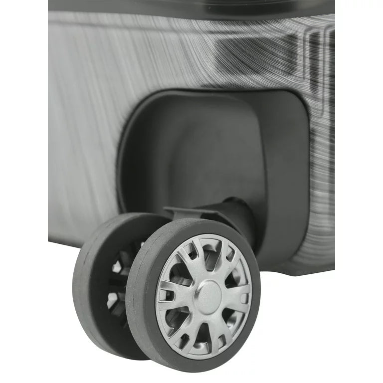 Maleta - Equipaje facturado Swisstech Excursion 25" Expandable Hardside Rolling Spinner - Carbón