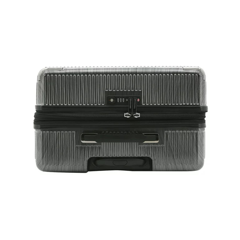 Maleta - Equipaje facturado Swisstech Excursion 25" Expandable Hardside Rolling Spinner - Carbón
