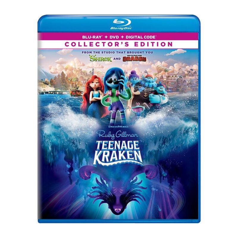 Ruby Gillman, Teenage Kraken (Blu-ray + DVD + Digital)