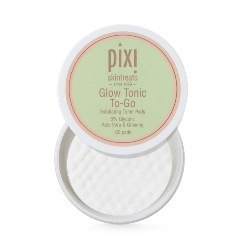 Almohadillas de tóner exfoliante Pixi By Petra Glow Tonic To-Go - 60ct/3.8oz