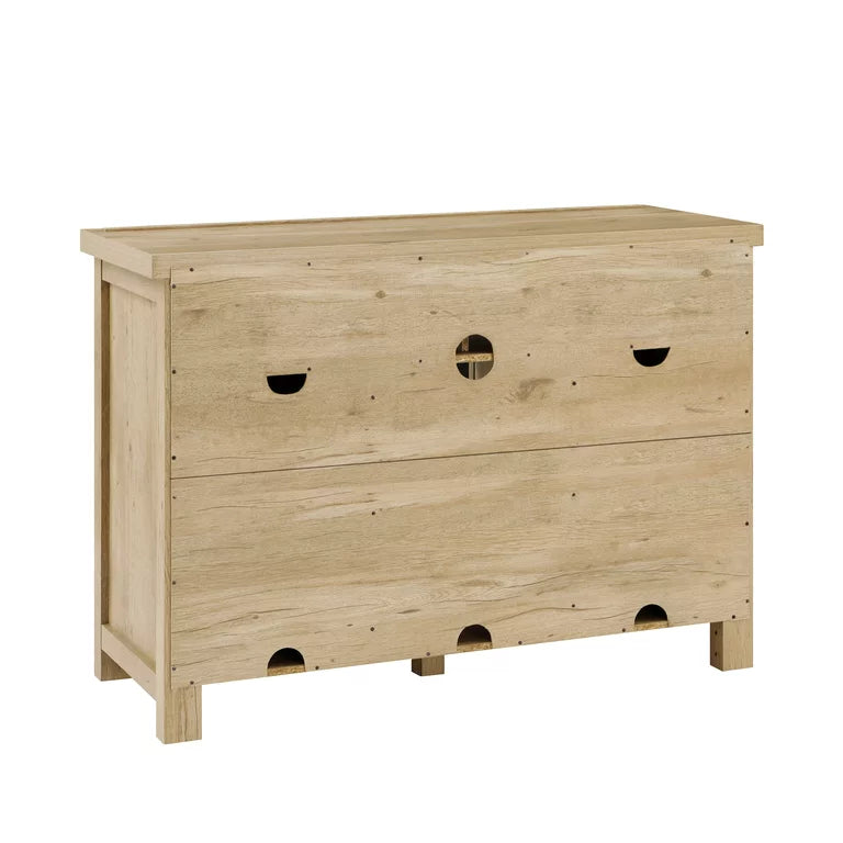 Consola multimedia Better Homes & Gardens Wheaton para televisores de hasta 60", roble natural