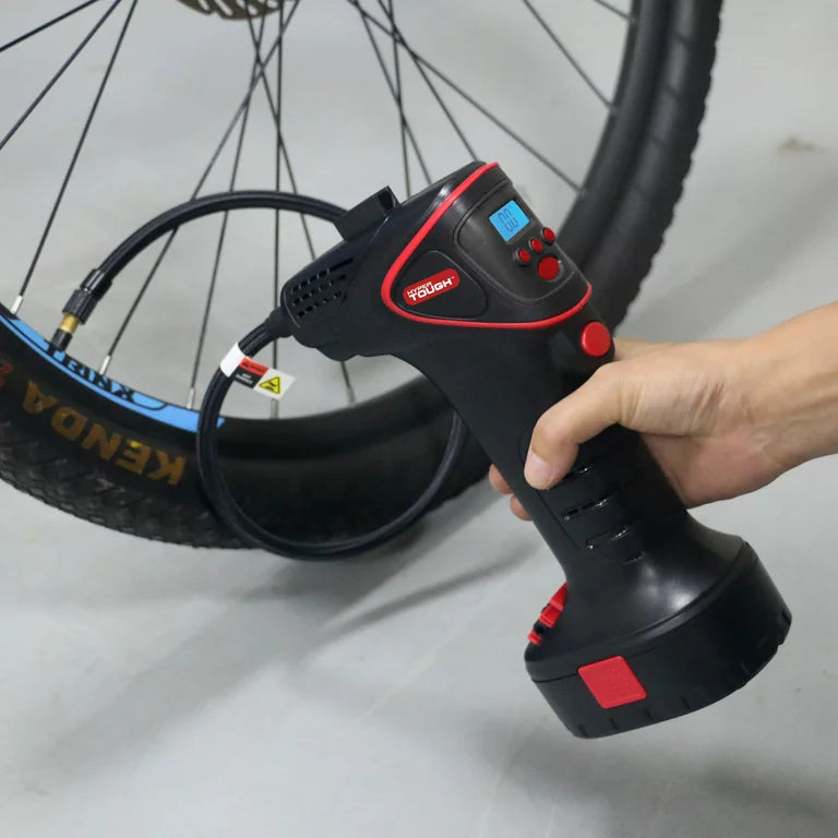 Inflador digital de neumáticos de mano Hyper Tough DC 12V