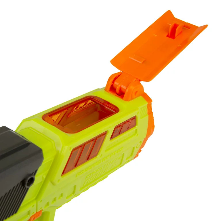 Hydro Strike Nebula Pro Manual Gel Blaster con 1000 cuentas de agua.