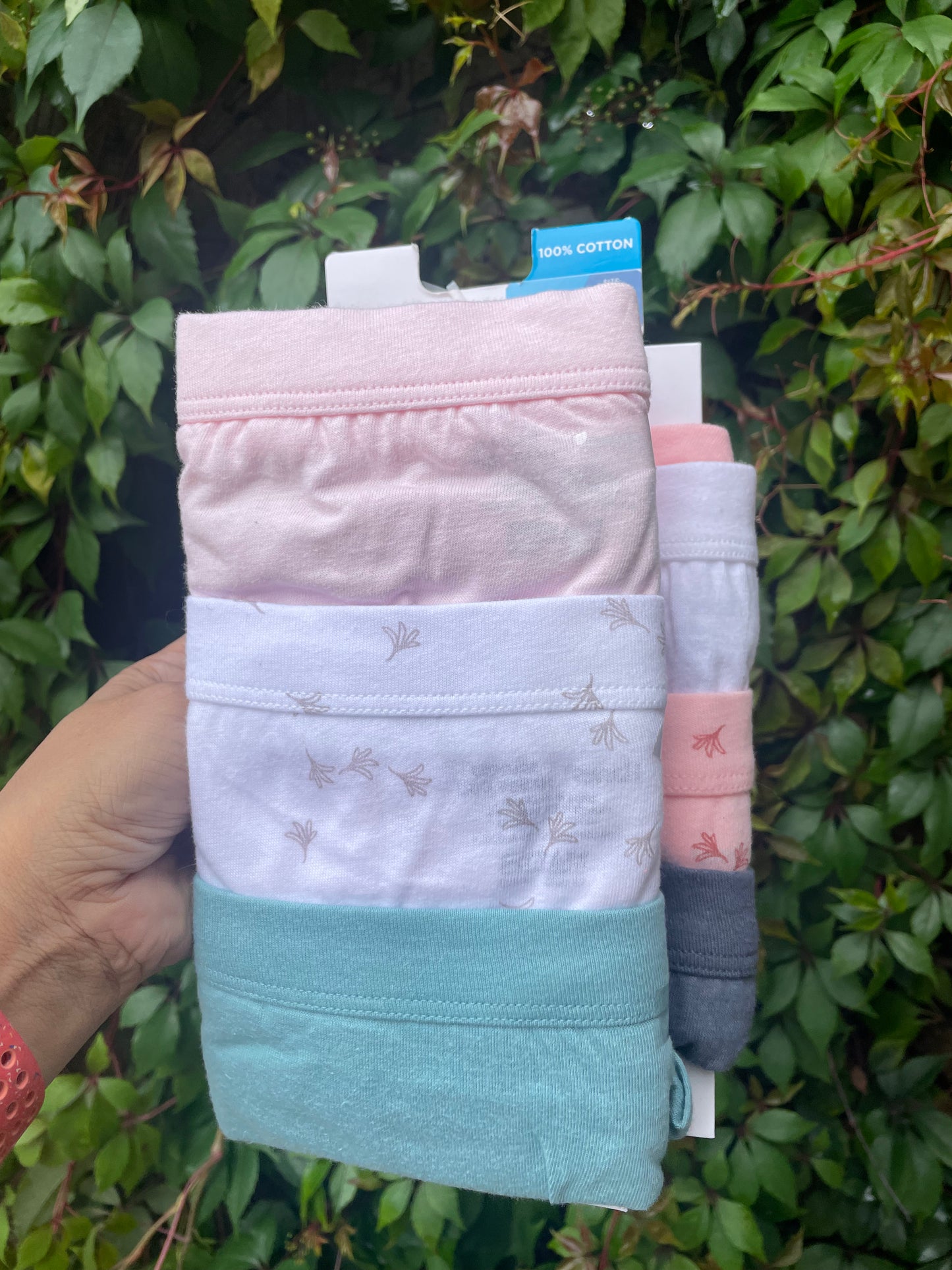 Calzon de algodón orgánico Pure Comfort para mujer Hanes de 6 piezas - Surtidos- talla 8