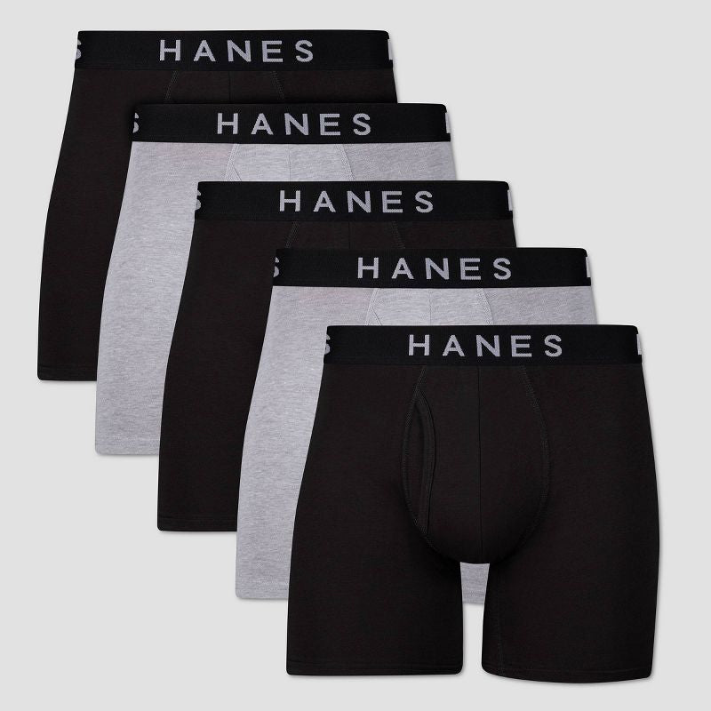 Calzoncillos bóxer para hombre Hanes Premium 5 pcs talla S ( 28-30”)