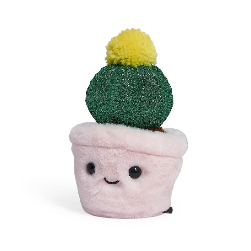 FAO Schwarz 7" Sparklers Plant Golden Ball Cactus Toy Plush