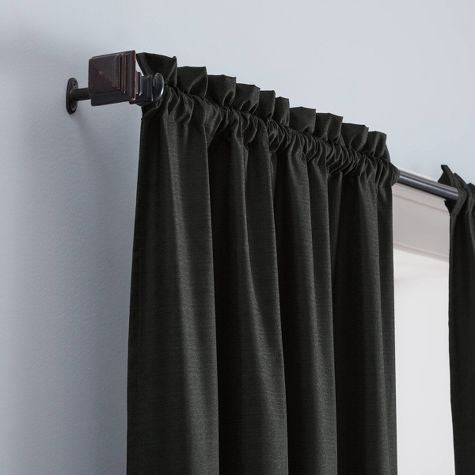 Panel de cortina de ventana Blackout Braxton Thermaback de 1 pieza - Eclipse