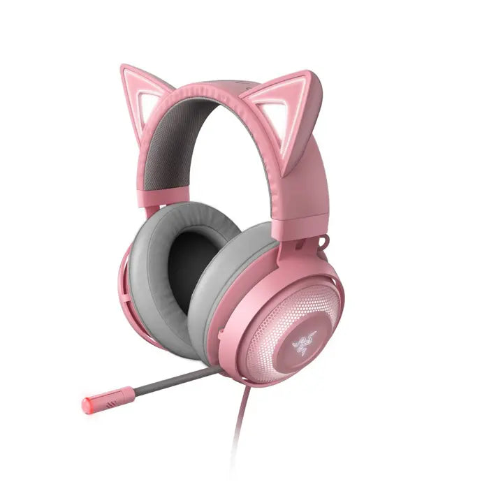 Audífonos Gaming Razer Kraken Kitty Edition RZ0402980200 Diadema Rosa