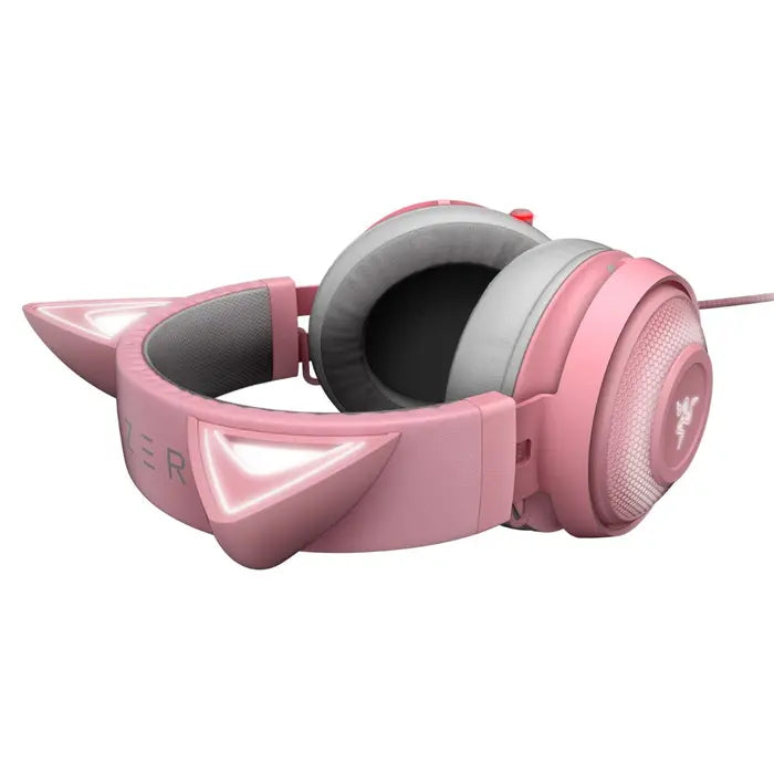 Audífonos Gaming Razer Kraken Kitty Edition RZ0402980200 Diadema Rosa