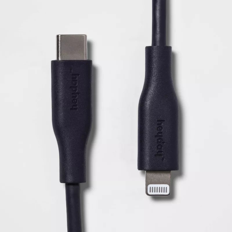 Cable redondo Lightning a USB-C - heyday