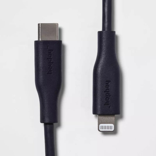 Cable redondo Lightning a USB-C - heyday