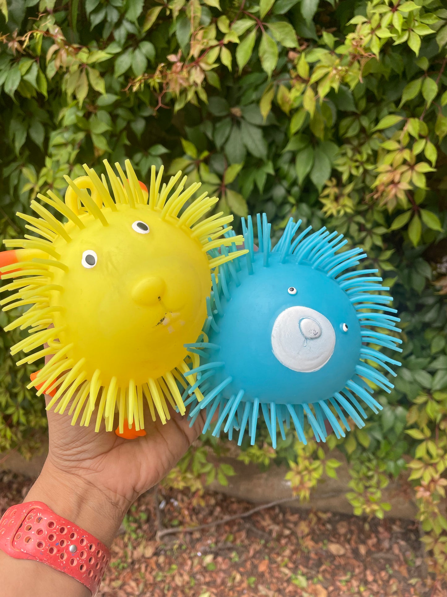 Pelota de goma para aliviar el estrés para niños y niñas
