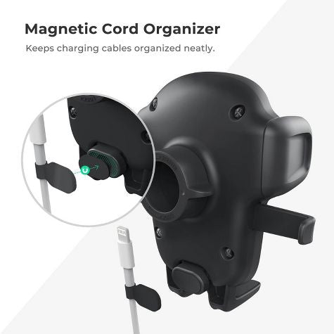 Ventilación de aire iOttie Easy One Touch 5 y montaje empotrado - Negro