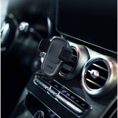 Ventilación de aire iOttie Easy One Touch 5 y montaje empotrado - Negro