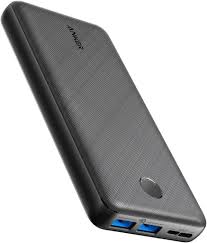 Anker Cargador portátil 20000mAh Power Bank Paquete de batería de 2 puertos |PowerCore Essential 20K|Negro