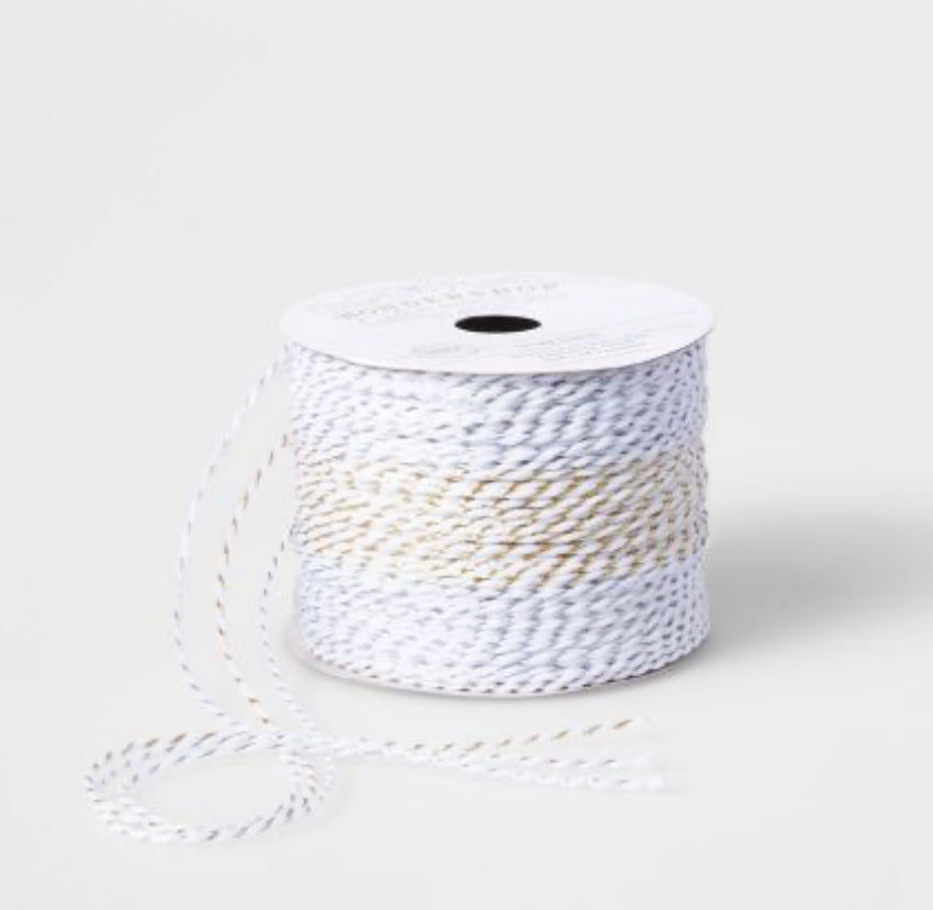 Hilo Navideño plateado/dorado