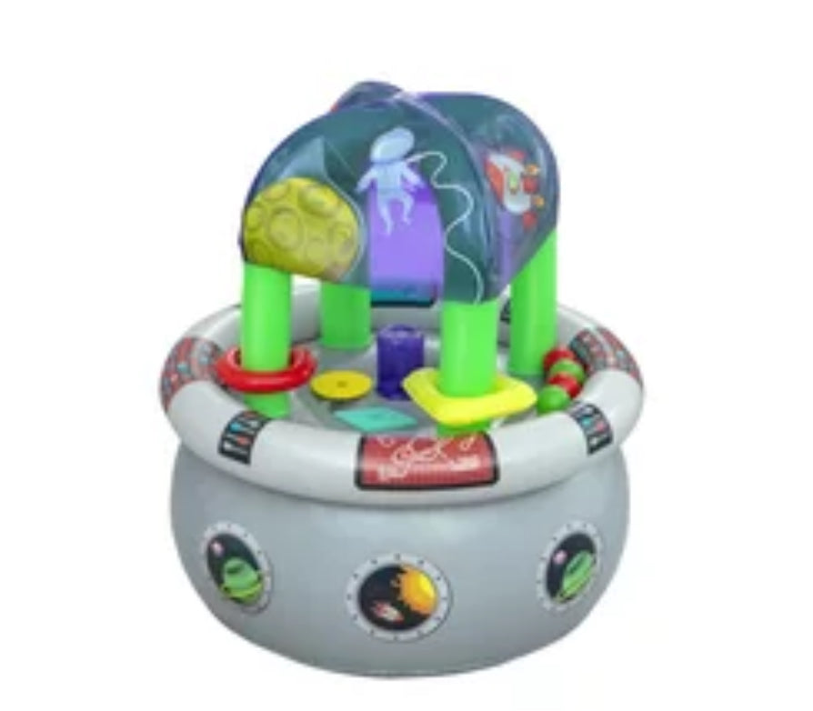 Mesa freática inflable Play Day para estación espacial de 10 piezas contiene hasta 5,1 galones