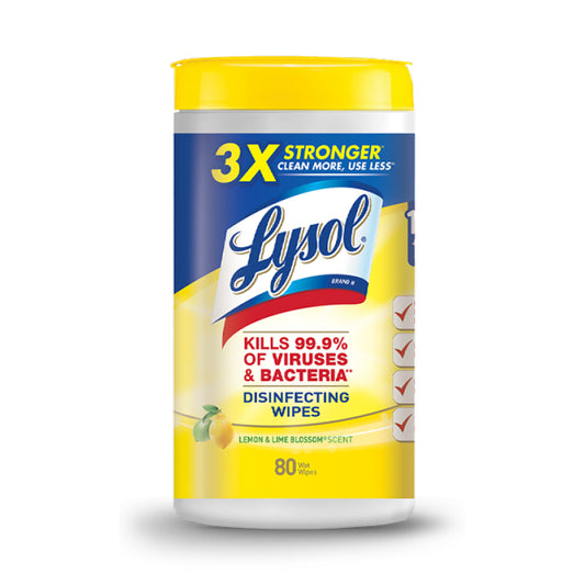 Toallas desinfectantes citrus Lysol