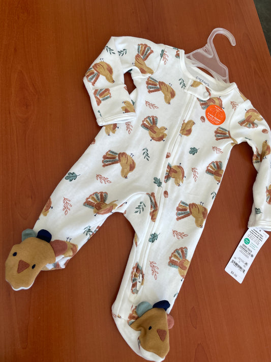 Pijama pavito - carters - talla NB (0M)