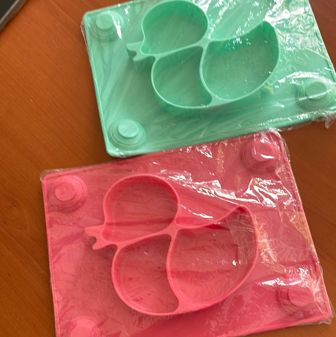 Platos de silicon para bebe