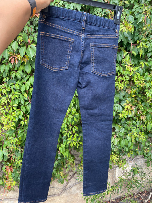 Jeans / Pantalones de mezclilla ajustados -J Crew Crewcuts -azules para niños -talla 7