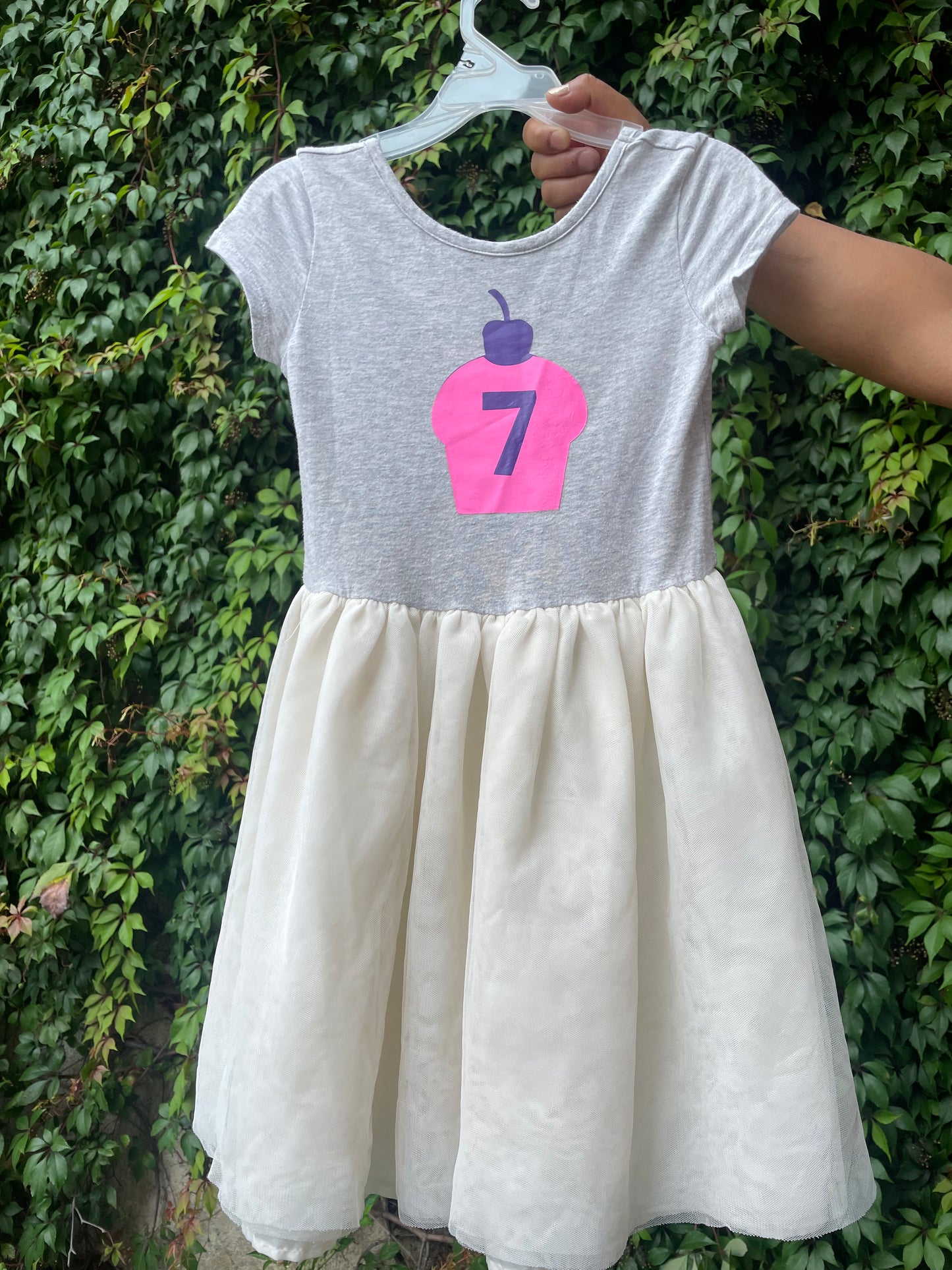 Vestido falda de tul - old navy - talla 5T