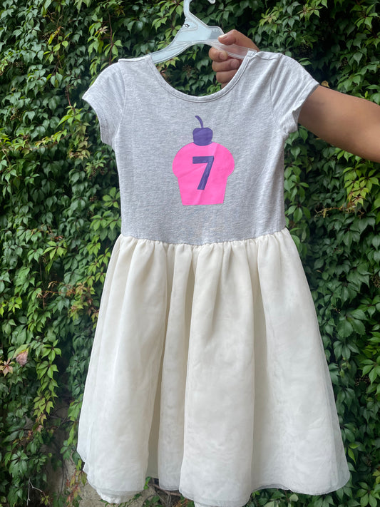 Vestido falda de tul - old navy - talla 5T