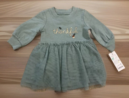 Hermoso vestido para niña- Agradecida- carters - talla 6m