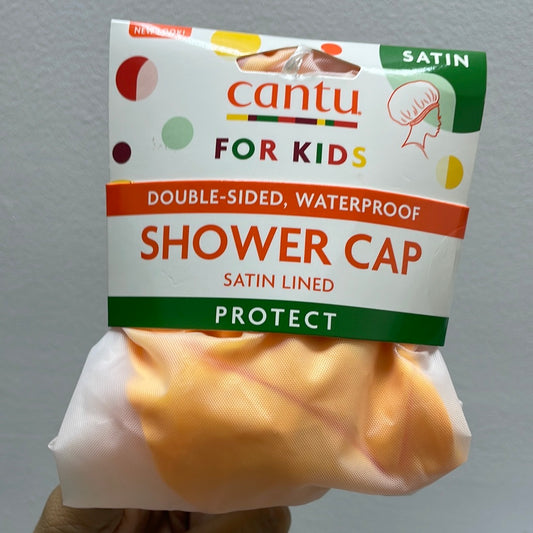 Gorra de baño para niños doble lado - impermeable- Gorro de ducha con forro satinado para niños Cantu