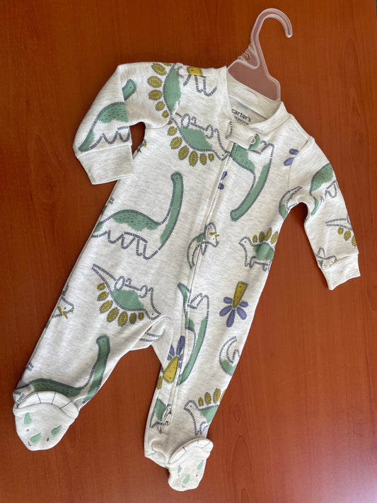 Pijama Dinosaurio- Carters - talla 3M