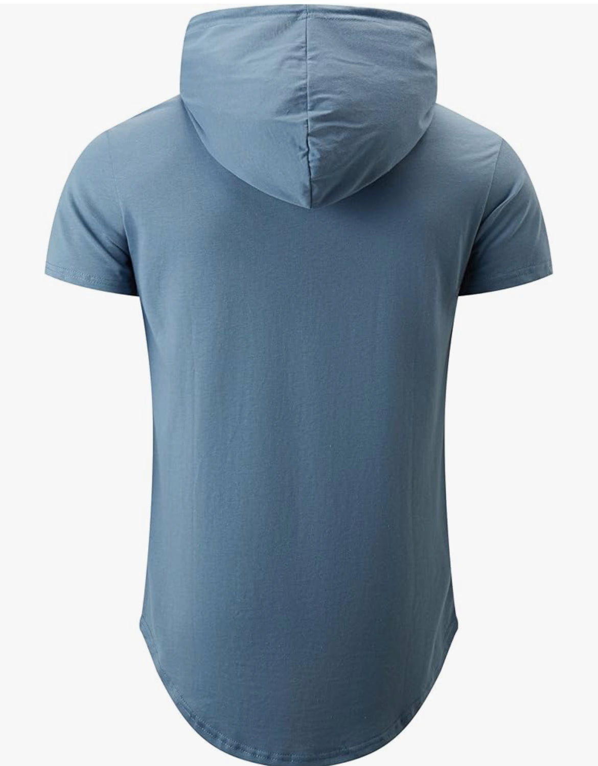 Camiseta con capucha para hombre estilo hipster y hip hop 1705-2 de KLIEGOU
Talla M