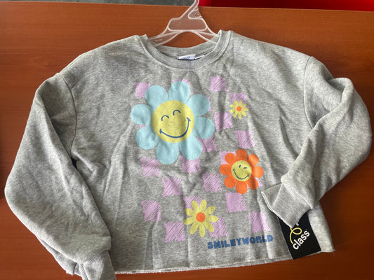 Sudadero gris - smiley world - talla M (8)