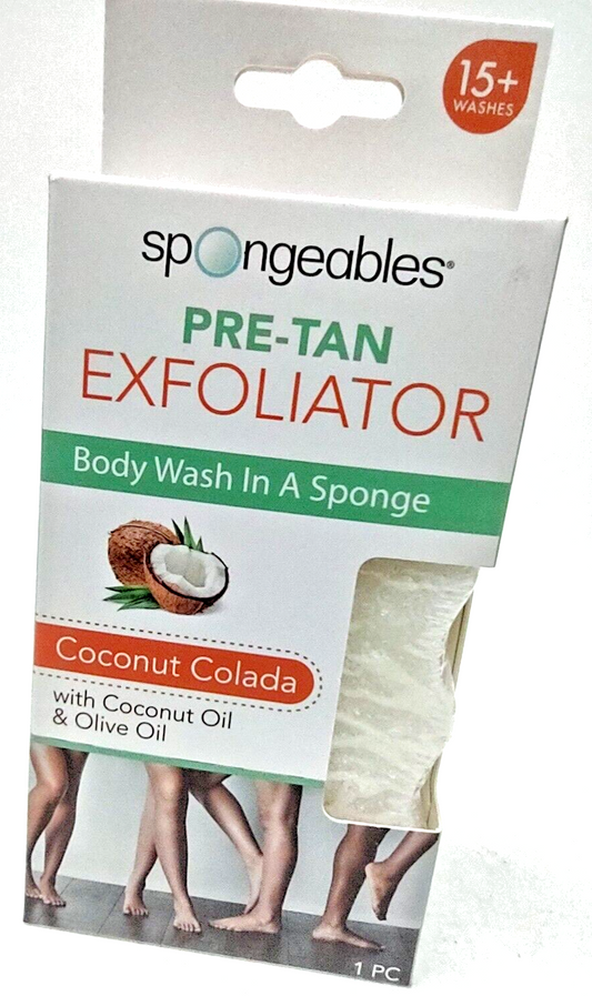 GEL EXFOLIANTE PREBRONCEADO EN ESPONJA