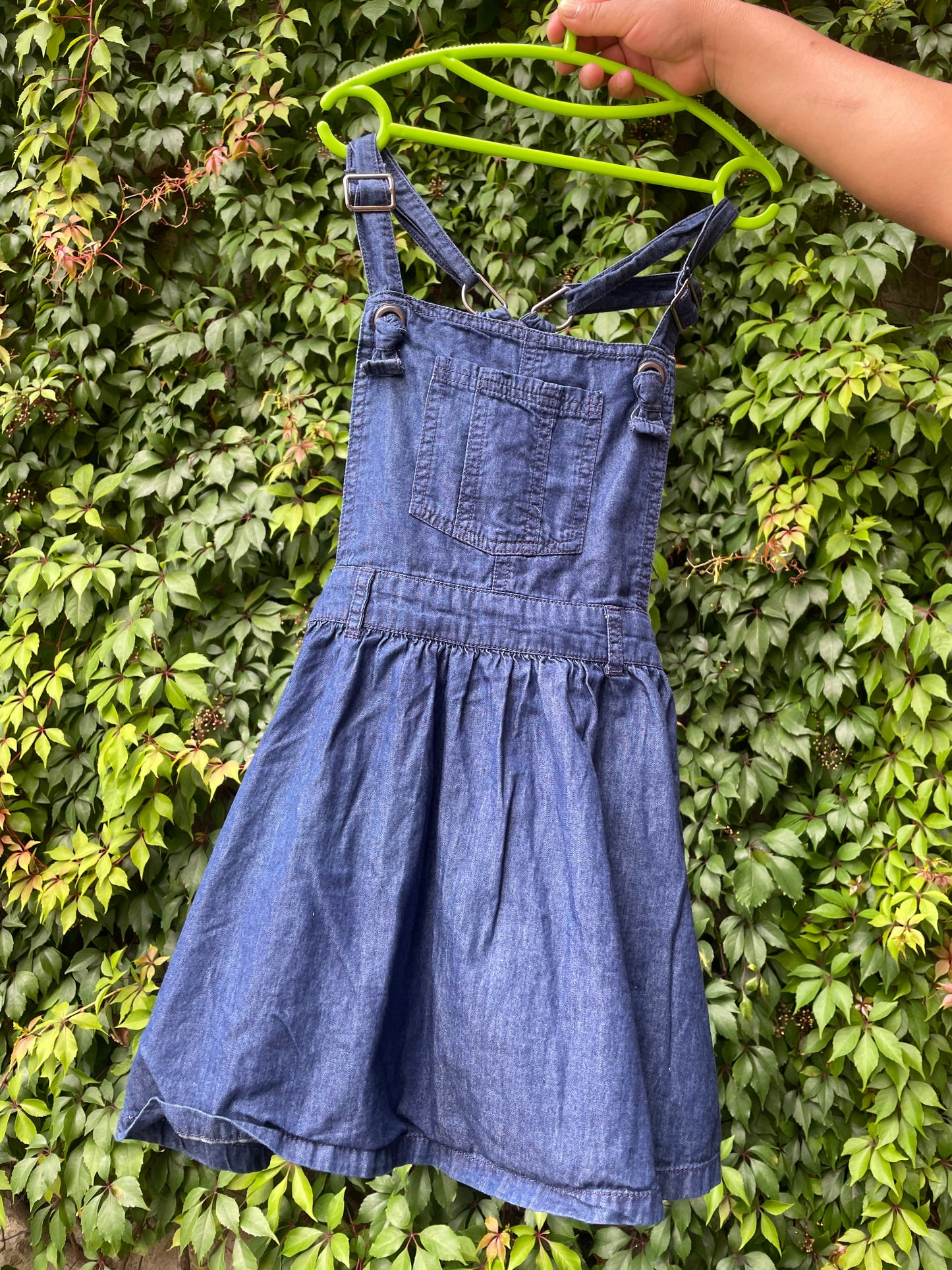 Vestido lona - cat & Jack - talla M (7/8)