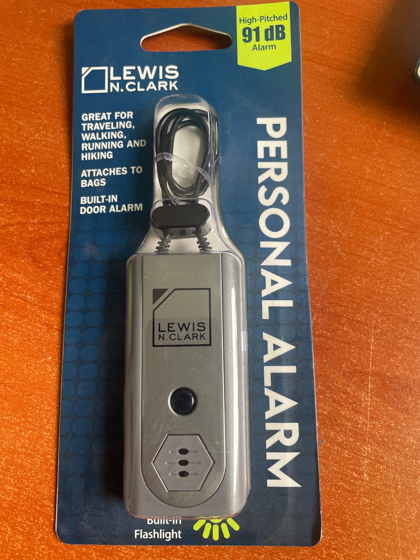 Sistema de seguridad portátil para el hogar alarma personal Lewis N. Clark alarma personal puerta de viaje