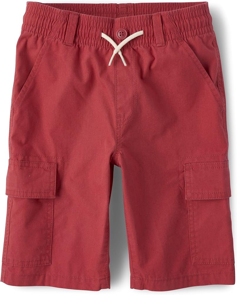 The Children's Place
Shorts Cargo Sin Cordones Para Niños - Red - talla 3T