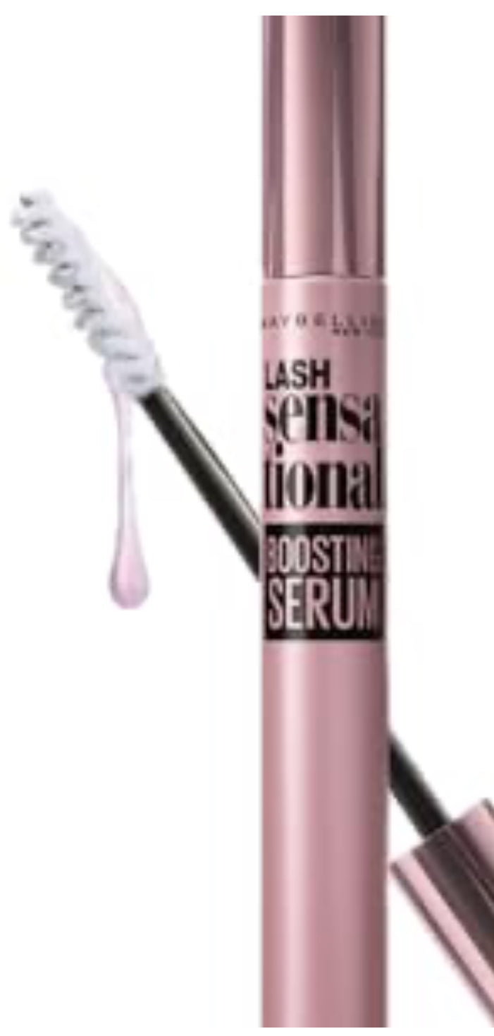 Maybelline New York Lash Sensational Boosting Serum para pestañas, 0.18 onzas líquidas